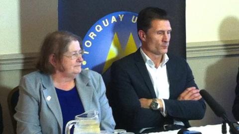 Thea Bristow and Chris Hargreaves