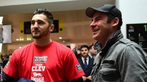 Nathan Cleverly and Joe Calzaghe