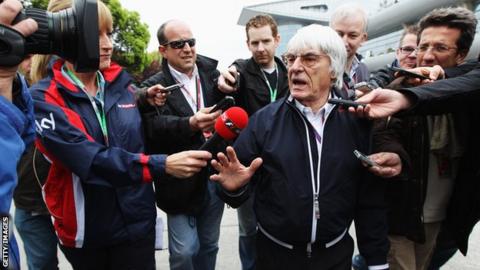 Bernie Ecclestone
