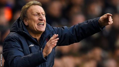 Crystal Palace manager Neil Warnock