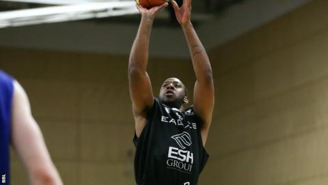 Newcastle Eagles' Darius Defoe