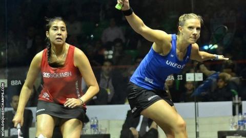 England's Laura Massaro beat Egypt's Mariam Metwally
