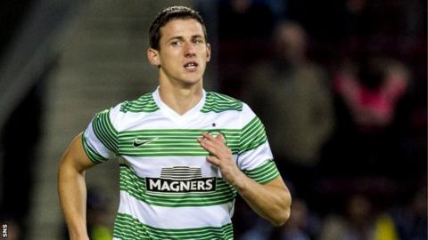 Celtic midfielder Aleksandar Tonev