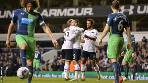 Tottenham Hotspur 4-0 Newcastle United - BBC Sport