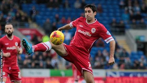 Peter Whittingham in action for Cardiff City