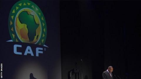 The Confederation of African Football logo