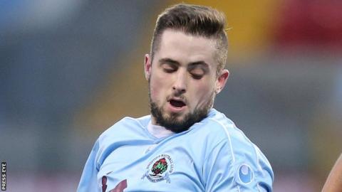 Institute goal-scorer Robbie Hume