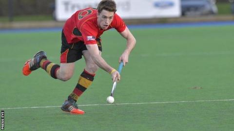 Stephen Dowds was on target twice for Banbridge against Cookstown