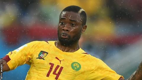 Cameroon's Aurelien Chedjou