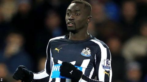 Newcastle striker Papiss Cisse