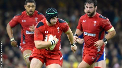Scarlets tight-head prop Rhodri Jones has won 13 caps for Wales