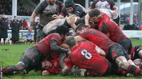 Cornish Pirates vs Jersey