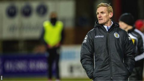 St Mirren caretaker boss Gary Teale