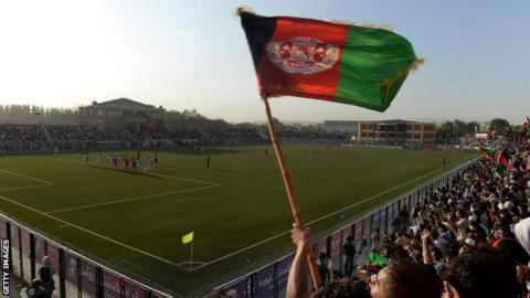 Afghanistan football stadium