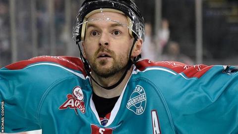 Colin Shields of the Belfast Giants