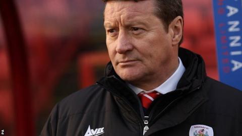 Barnsley manager Danny Wilson