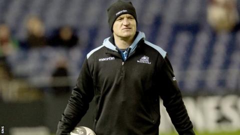 Glasgow Warriors head coach Gregor Townsend