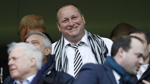 Newcastle United owner Mike Ashley