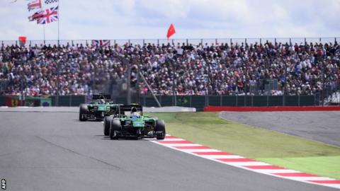 The 2014 British Grand Prix at Silverstone