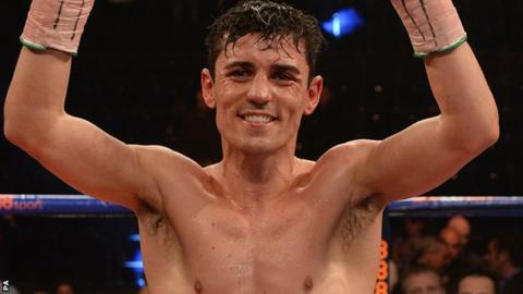 Lightweight boxer Anthony Crolla