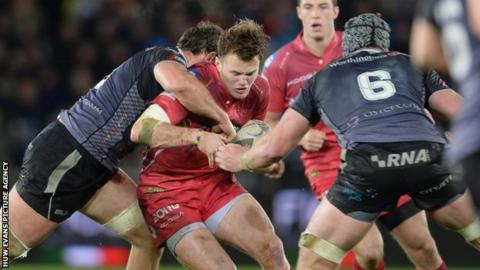 Scarlets centre Steffan Hughes is the Wales Under-20 captain