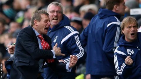 Nottingham Forest manager Stuart Pearce