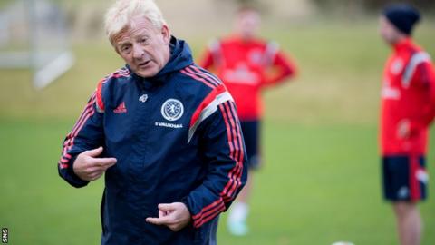 Scotland manager Gordon Strachan