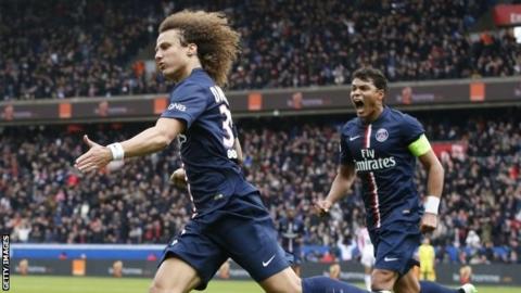 David Luiz and Thiago Silva