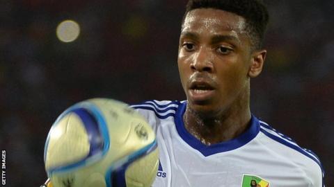 Congo striker Dominique Malonga