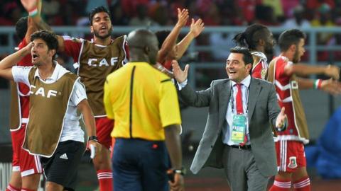 Equatorial Guinea coach Esteban Becker