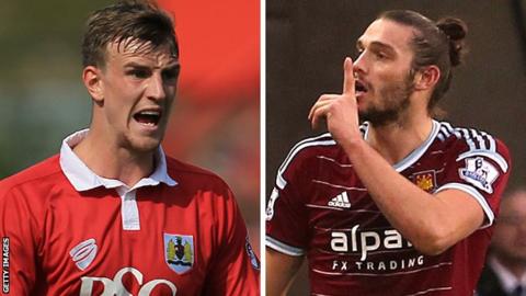 Aden Flint and Andy Carroll
