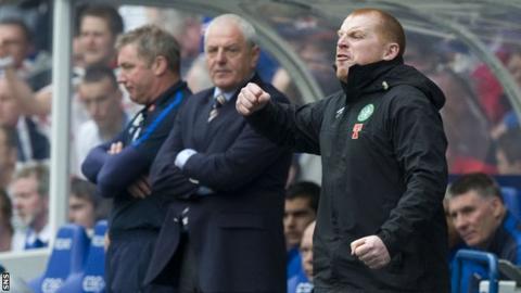 Ally McCoist, Walter Smith and Neil Lennon at Ibrox