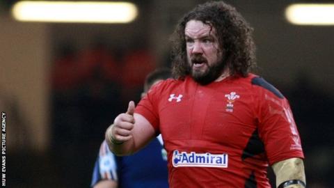 Former Wales prop Adam Jones