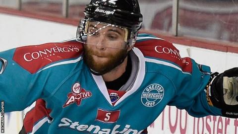 Darryl Lloyd of the Belfast Giants