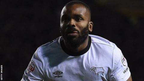 Derby striker Darren Bent