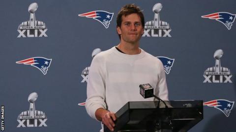New England Patriots quarterback Tom Brady