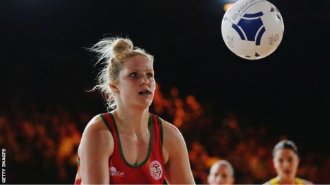 Wales' Chelsea Lewis will also be Celtic Dragons' main goal-shooter this season