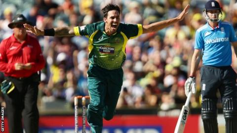 Mitchell Johnson, Australia v England