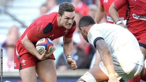 Northampton wing George North has won 45 Wales caps and three for the Lions