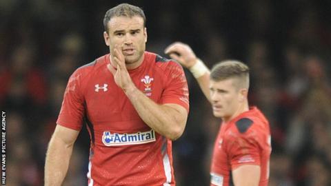 Jamie Roberts (left) and Scott Williams