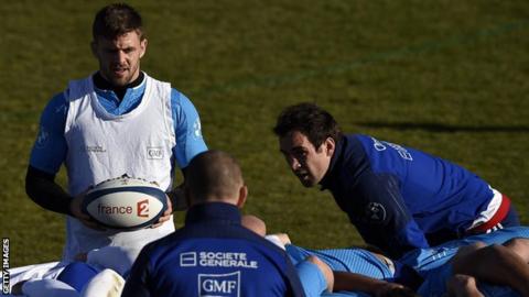 Rory Kockott in training with France
