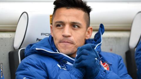 Arsenal's Alexis Sanchez