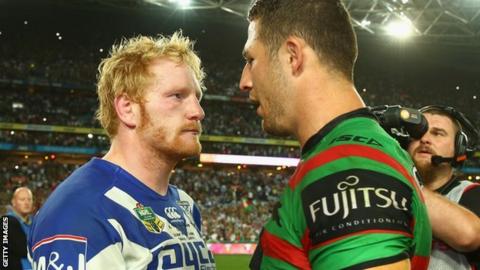 James Graham (l) and Sam Burgess