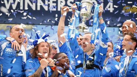 St Johnstone are the Scottish Cup holders