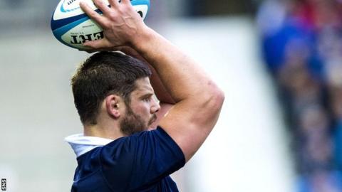Scotland hooker Ross Ford