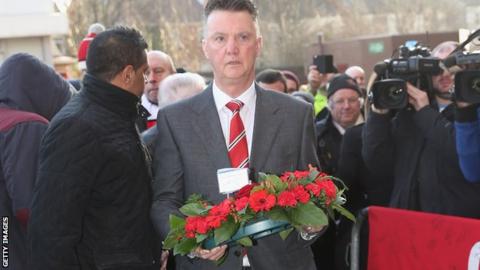 Manchester United manager Louis van Gaal