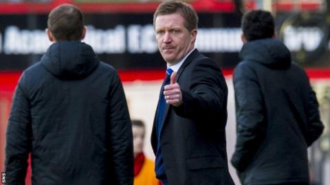 Kilmarnock interim manager Gary Locke