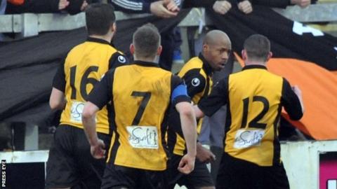 Miguel Chines found the net for Carrick Rangers