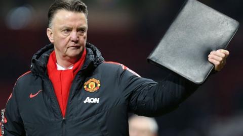 Manchester United manager Louis van Gaal