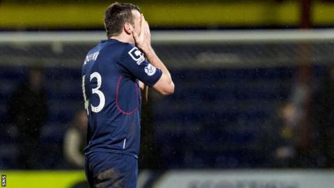 Ross County defender Paul Quinn